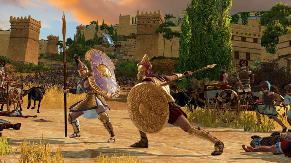 Total War Saga Troy gameplay