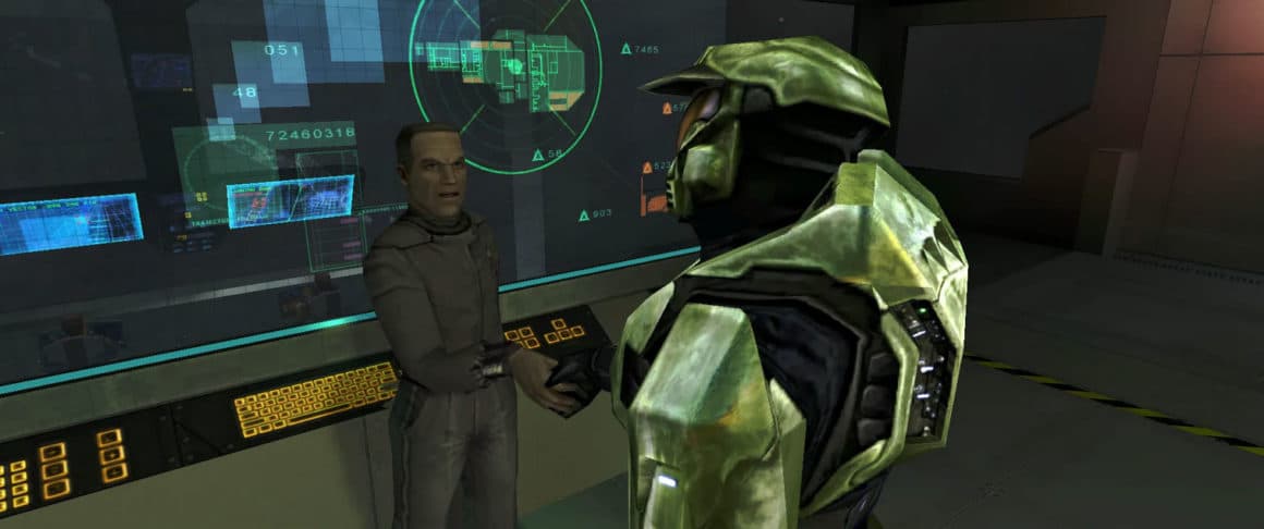 Master Chief and Captain Keyes