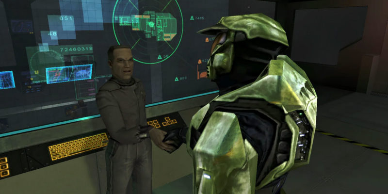 Master Chief and Captain Keyes