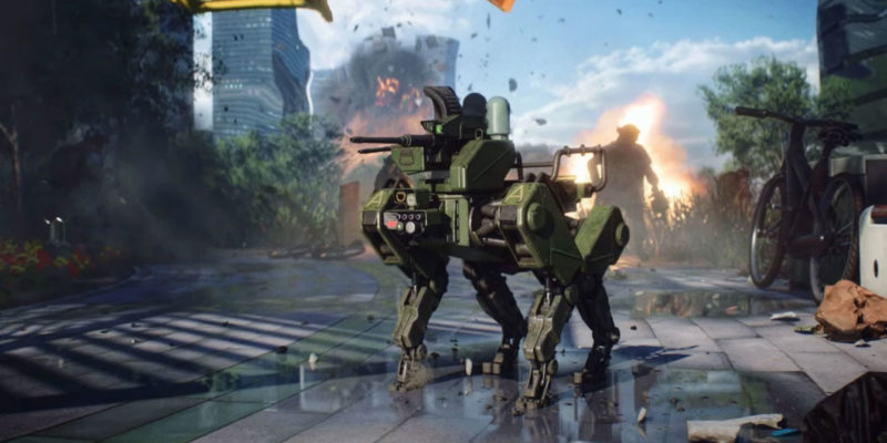 Battlefield 2042 robot dog